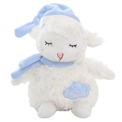 Peluche De 20 Cm Avec Berceuses Apaisantes, Matire Douce, Adapte Aux Tout-Petits, Idale Pour Dcorer Une Chambre D'enfant