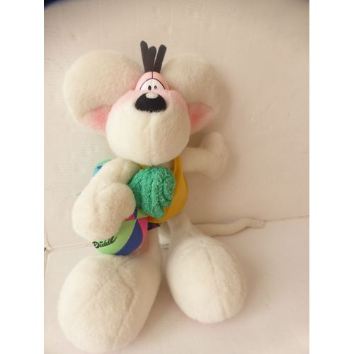 Peluche Diddl  La Plage Avec Serviette, Ballon Et T-Shirt 