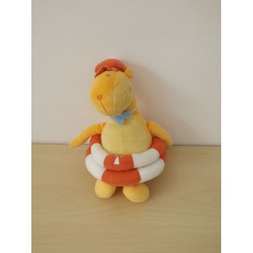 Peluche Dinosaure Rigolo Orange Boue Toys 'land