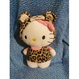 hello kitty leopard plush