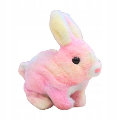 Peluche lectronique En Forme D'animal, Cadeau De Nouvel An, Cadeau D'anniversaire, Lapin Rose