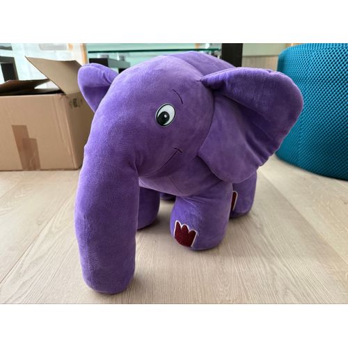 Peluche ElePHPant (lphant PHP) PHPWomen Violet Grand Format