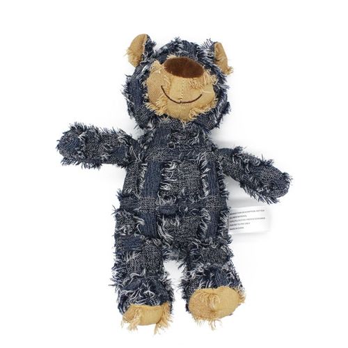 Peluche En Forme D'ours Pour Chien, Jouet  Mcher Et  Couiner, Amusant Et Mignon, Pour Les Petits Et Les Grands Flins