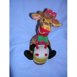 Peluche Girafe Musicale Cp International Qui Chante Joyeux Anniversaire En Anglais Et Son Gateau Rakuten