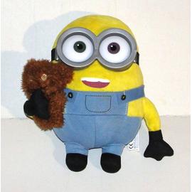 peluche minion bob avec son doudou ours tim animation moi moche et mechant illumination whitehouse Rakuten