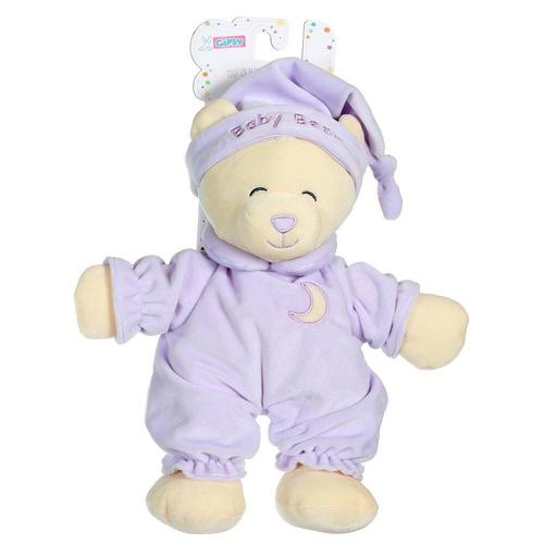 Peluche Ours Baby Bear Douceur Parme - 24 Cm