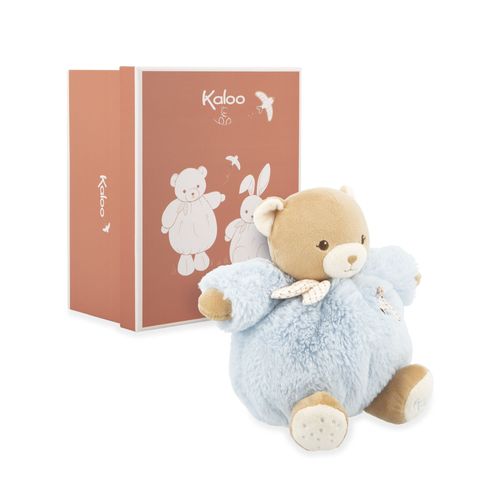 Peluche Ours Patapouf 17 Cm Bleu - Kaloo