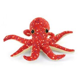 Peluche Pieuvre Orange Rouge 25 Cm Poulpe Peluche Licence Wild Animaux Marins Doudou Enfant Rakuten