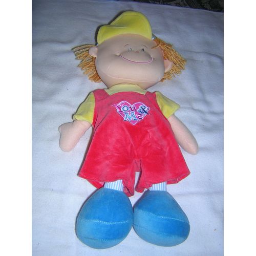 Peluche Poupe 40 Cm You & Me Animal Alley.