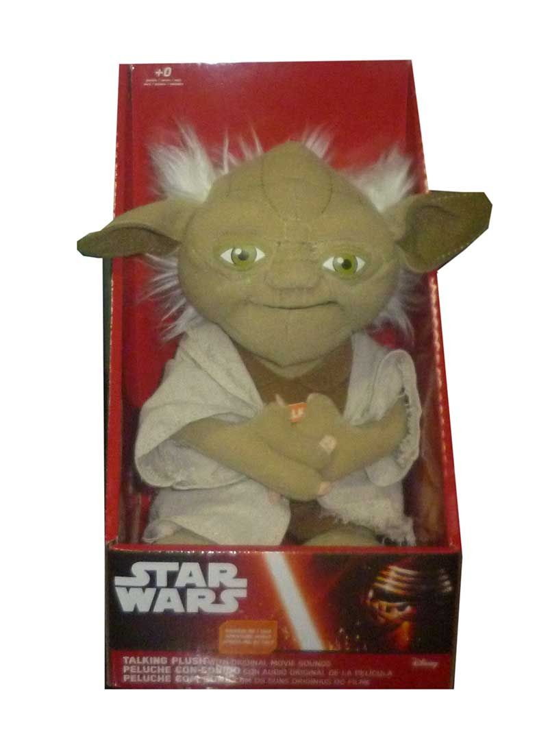 Peluche Sonore Maitre Yoda Star Wars 25 Cm Rakuten