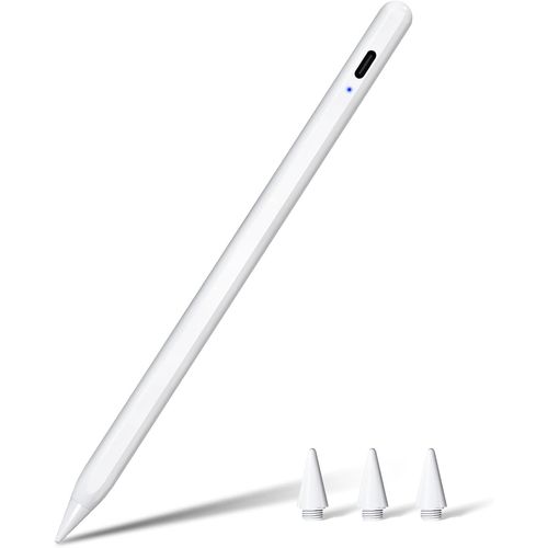 Pencil 2me Gnration (10 Min Charge Rapide), 2024 Professionnel Stylet Pour Ipad Avec Rejet Paume & Sensibilit Inclinaison, Stylet Pen Pour Ipad 6-10, Air 3-5, Mini 5-6, Pro 11