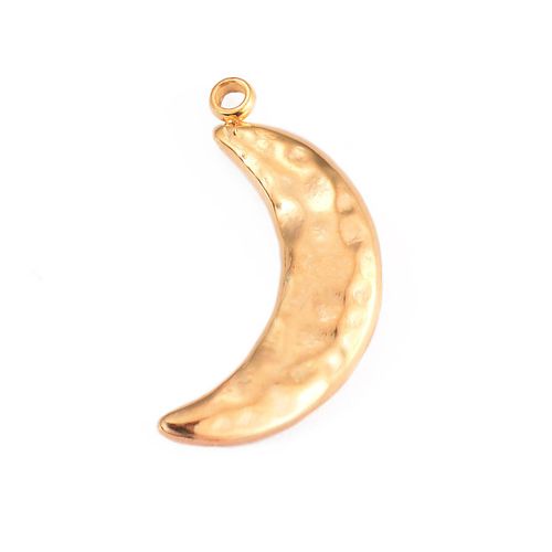 Pendentif  Breloque toile Et Lune Plaqu Or En Acier Inoxydable, Sweat-Shirts, Collier  Faire Soi-Mme, Boucles D'oreilles, Bijoux, Accessoires De Recherche Excutifs, Lot De 5 Pices