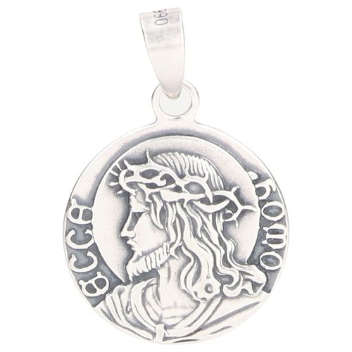 Pendentif Couronne D'epines De Jesus Details Exquis Argent 925 Hypoallergenique Antirouille Bijoux Religieux Pendentif En Argent