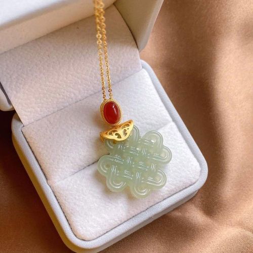 Pendentif En Argent Incrust De Calcdoine Naturelle, Collier De Luxe Lger, Classique, Unique, Sable, Or, Bijoux Artisanaux Pour Femmes