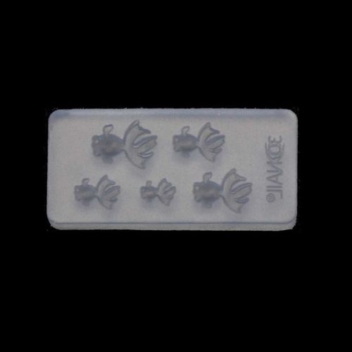 Pendentif En Forme De Poisson Rouge, Mignon, Vif, De Petite Taille, Moule En Rsine De Silicone, Outils De Fabrication De Bijoux