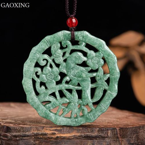 Pendentif En Jade Pour Hommes Et Femmes, Jade, Jade, Jade, Jade, Pierre Naturelle, Piercing  Sourcils, Magpie, Amulette