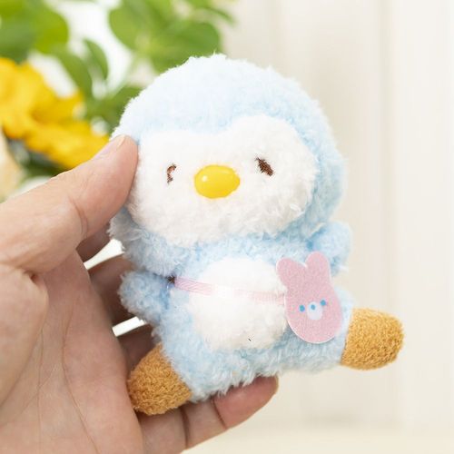 Pendentif Mignon De Poulet Jaune En Peluche Pour Jardin D'enfants Poupe De Lapin Et Pingouin En Peluche Jouet Moelleux Pour Sac  Dos Et Porte-Cls