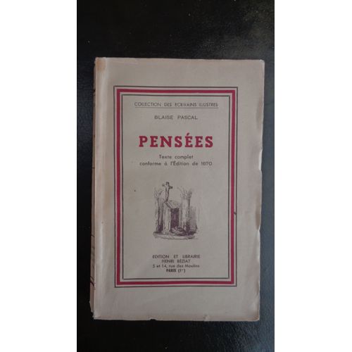 Penses   de Blaise Pascal 