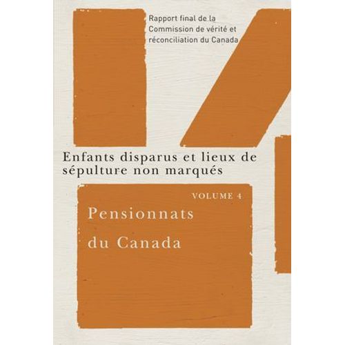 Pensionnats Du Canada : Enfants Disparus Et Lieux De Spulture Non Marqus  