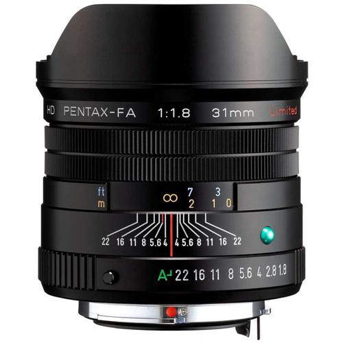 Objectif pour Reflex Pentax FA 31mm f/1.8 Edition limite Noir