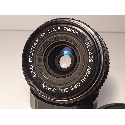 Pentax-M SMC 28mm f/2.8 - monture Pentax K