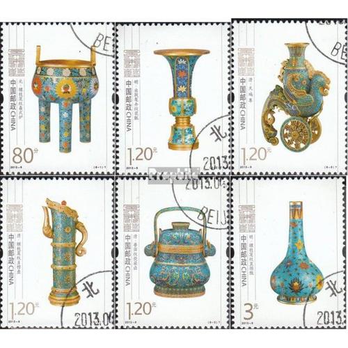 People'srepublic Of Chine 4454-4459 (Complte Edition) Oblitr 2013 Artisanat