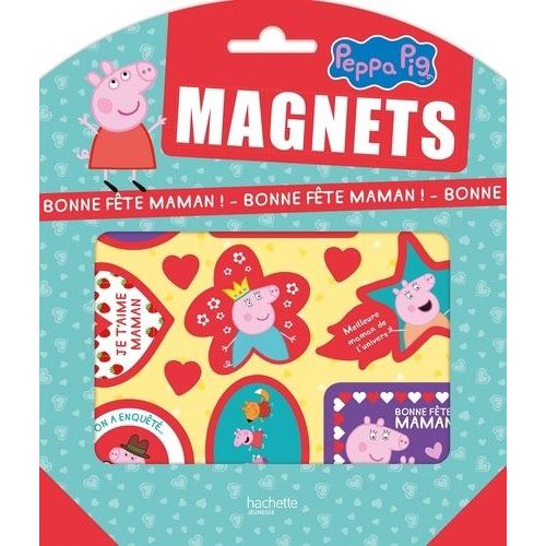 Magnets Peppa Pig Bonne Fte Maman !    Format Etui 
