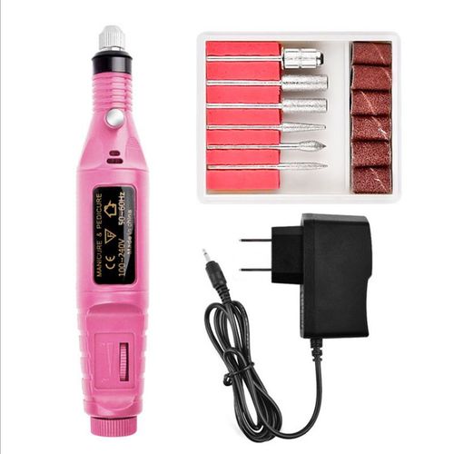 Perceuse  Ongles lectrique Portable Professionnelle, Kit D'Ongles En Acrylique, Outils De Dissolvant De Gel, Lime, Soins Des Orteils, Ongles, Soins Des Ongles, Machine  Polir Les Ongles, Ensemble De Machines De Pdicure