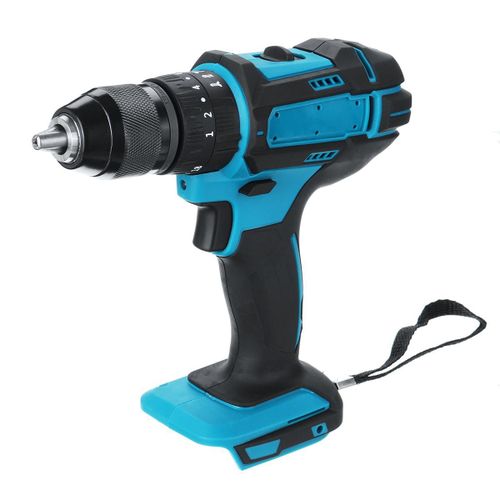 Perceuse  Percussion  Mandrin De 13mm 350n.M, Perceuse lectrique Pour Batterie 18v 4000 Tr/Min, Perceuses lectriques  Lumire Led, 14 Pices De Forets En Diamant