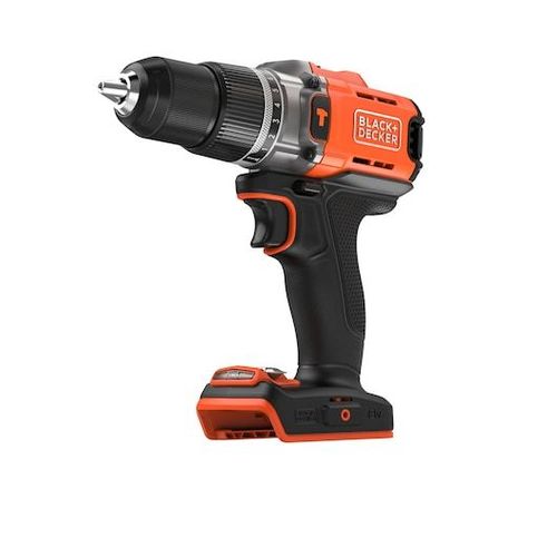 Perceuse  Percussion Sans Fil Black + Decker Powerconnect Bcd383xn-Xj 18 V (Sans Batterie Ni Chargeur)
