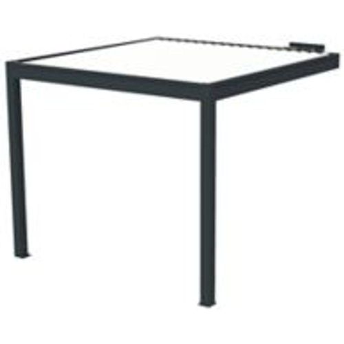 Pergola Oviedo Motorisee Murale Bioclimatique Gris 3 X 3 X 2 50m