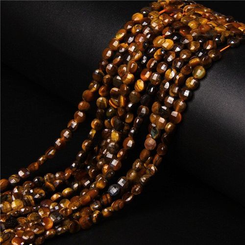 Perles De Pierre Jaune En Forme D'oeil De Tigre, Prix D'usine, Diverses Perles Naturelles En Vrac, Perle De Forme Irrgulire Pour La Fabrication De Bijoux, Collier, Bracelet, Bricolage