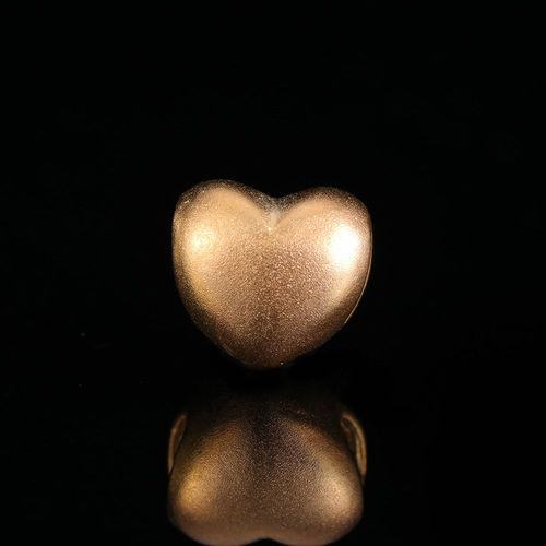 Perles En Forme De CUr En Or Jaune 24k, 8mm, Adaptes Aux Bracelets Faits  La Main Pour Femmes, Accessoires De Bijouterie  La Mode