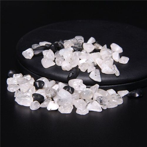 Perles Naturelles Rutiles En Pierre De Quartz Noire Irrgulire, Petite Perle Ample Pour La Fabrication De Bijoux, Bricolage, Bracelet, Boucles D'oreilles, 5 8mm