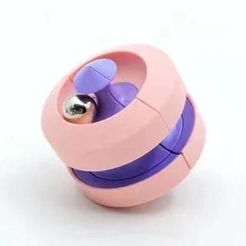Perles Piste Magic Cube-4 pcs Jouet de dcompression pour jeu de doigts-Rose Rose