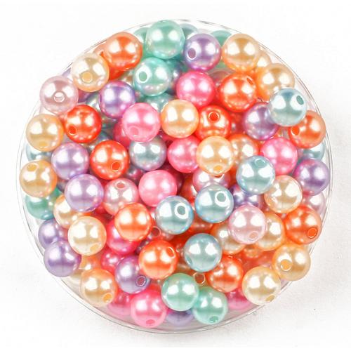 Perles Pour Enfant Nacres Rondes Pastel 0,8 Cm 10g