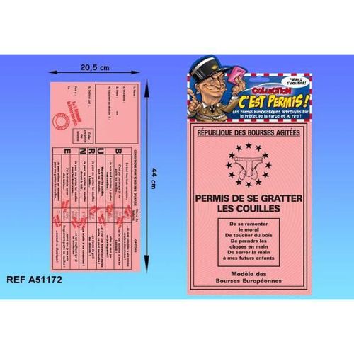 Permis Feter Anniversaire