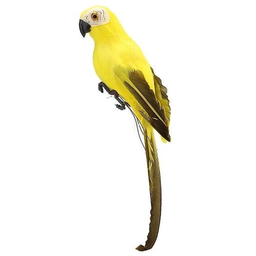 Perroquet Artificiel  La Main Imitation Oiseau, Mousse Oiseaux Dcoration Ornement