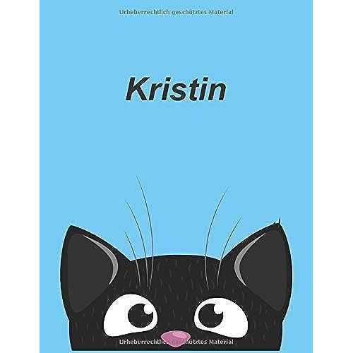 Personalisiertes Notizbuch: Kristin - Ueber 100 Seiten, Liniert Im A4+ Format   de Notizbuecher, MSED  Format Broch 