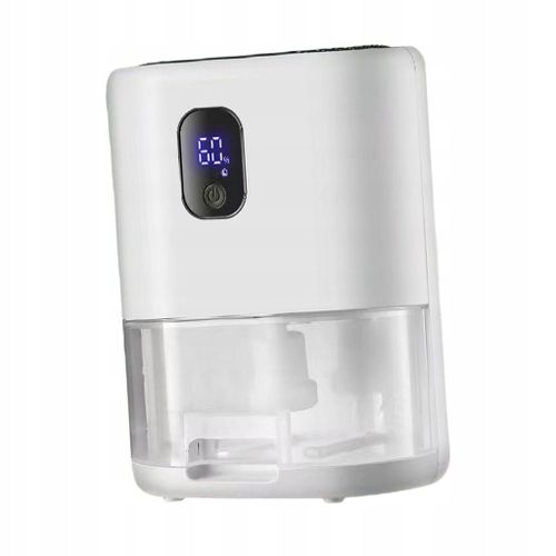 Petit dshumidificateur, silencieux, arrt automatique, rservoir d'eau de 1 l, affichage LED dans la chambre