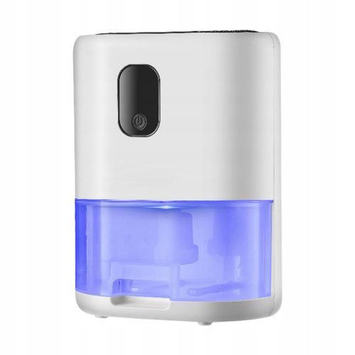 Petit dshumidificateur, silencieux, arrt automatique, rservoir d'eau de 1 l, avec lumire colore