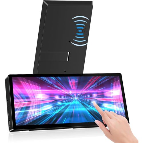 Petit cran Tactile Portable de 10,3 Pouces (1920 x 720),Barre Tactile 10 Points,Double Haut-Parleur,HDMI 60 Hz,Type C,pour Ordinateur Portable Mac et PC.