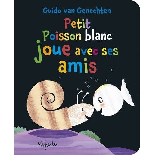 Petit Poisson Blanc Joue Avec Ses Amis    Format Album 
