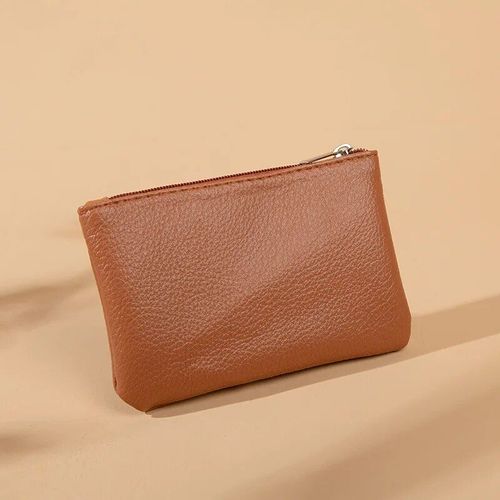 Petit Portefeuille En Cuir Pu Pour Femme,Porte-Monnaie Ultra Fin Avec Boutons,Sac Pour Carte De Crdit,Porte-Documents Solide,Court Et Simple