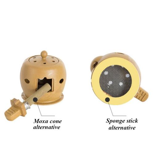 Petite Bote De Moxibustion Portable, Tube De Remplacement De Pte Moxa Bton  Relaxation Du Corps Acupuncture Thrapie  La Chaleur Douce Douleur 1 Pice