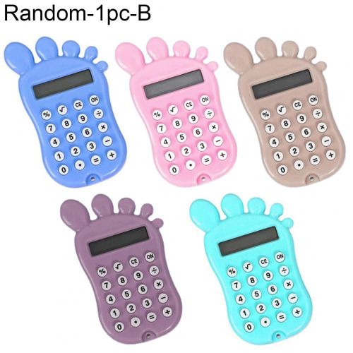 Petite Calculatrice De Poche  Bord Arrondi, Utile, Chiffres Clairs, Affichage  8 Chiffres Pour L'cole