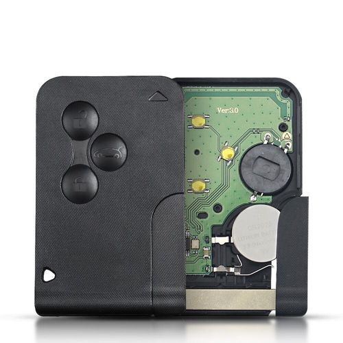 Petite Cl Tlcommande Intelligente,433mhz,Transpondeur Id46-Pcf7947,3btn,Pour Voiture Renault Clio Logan Megane - Model 2-F61