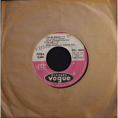 Petula Clark Hello Dolly/ L'amour Viendra/ C'est Ma Chanson/You And I - 