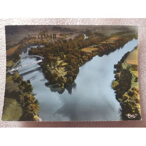 Peyrehorade (Landes) Le Pont Gave De Pau, Gave D'Olron Et La Pointe-Vue Arienne