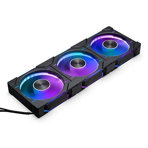 Phanteks D30 Pwm Reverse Airflow D-rgb Lfter, 3er Pack - 120mm, Schw